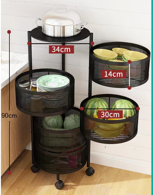 Carrello da cucina Stijster rotondo
