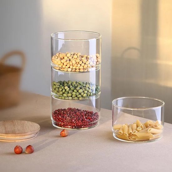 4-layer storage jar