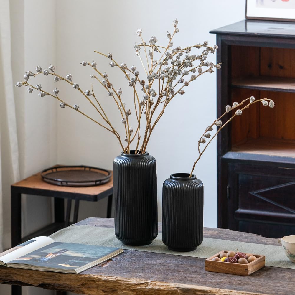 Vase en céramique blanche