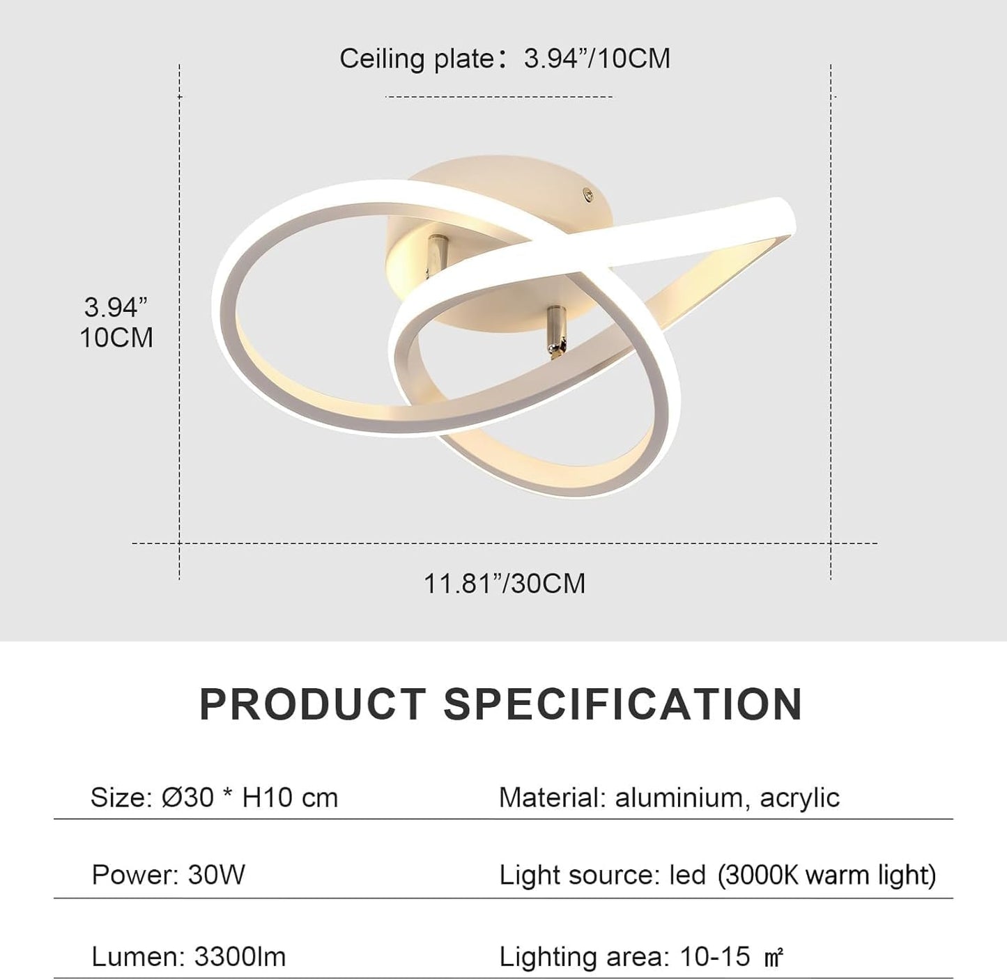 Modern LED Ceiling Light