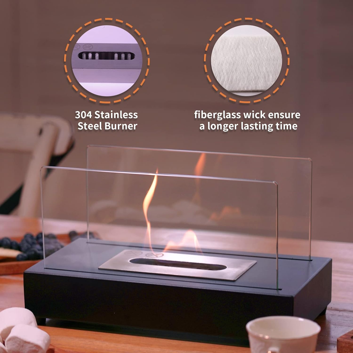 Table fire basket