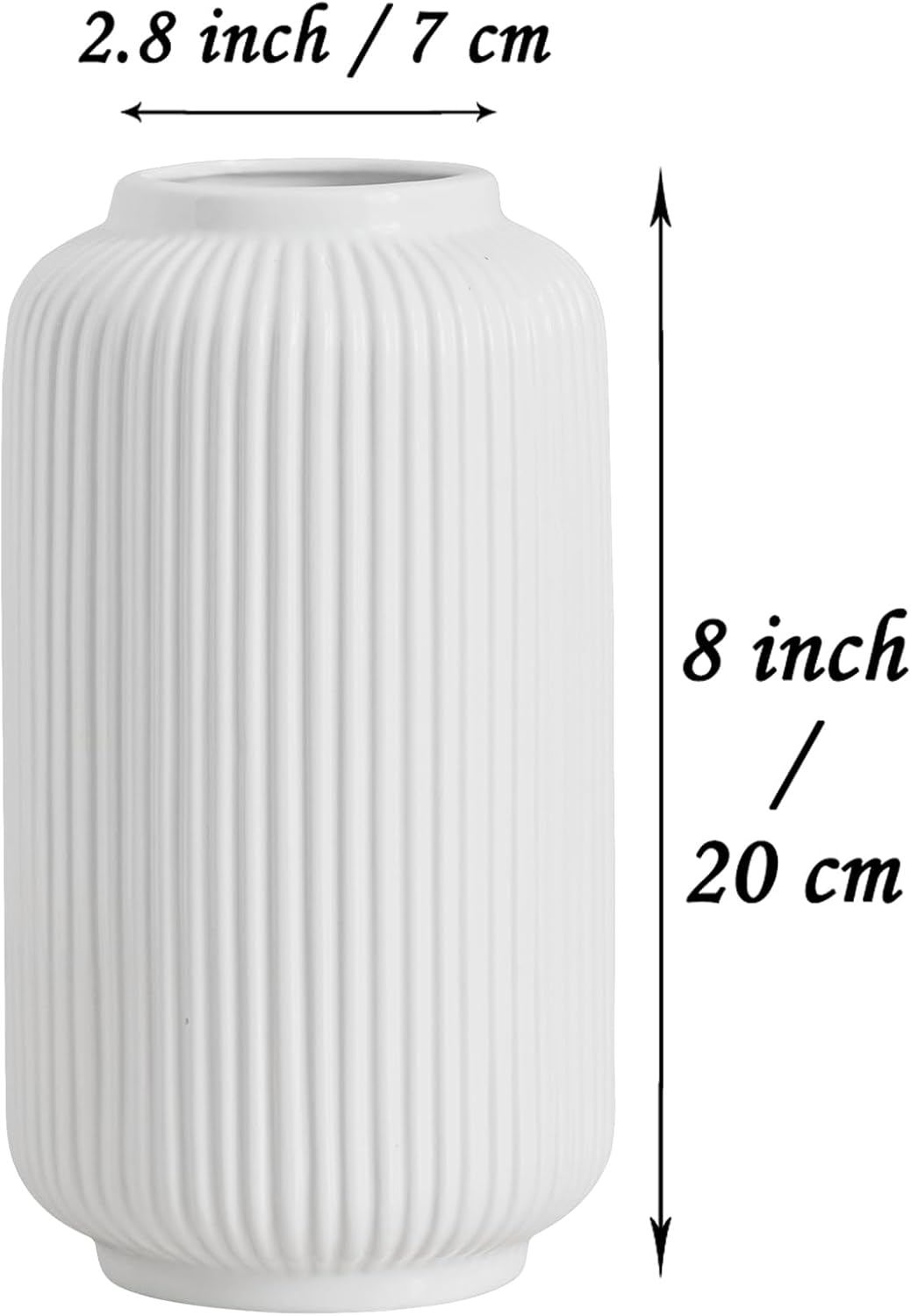 White Ceramic Vase