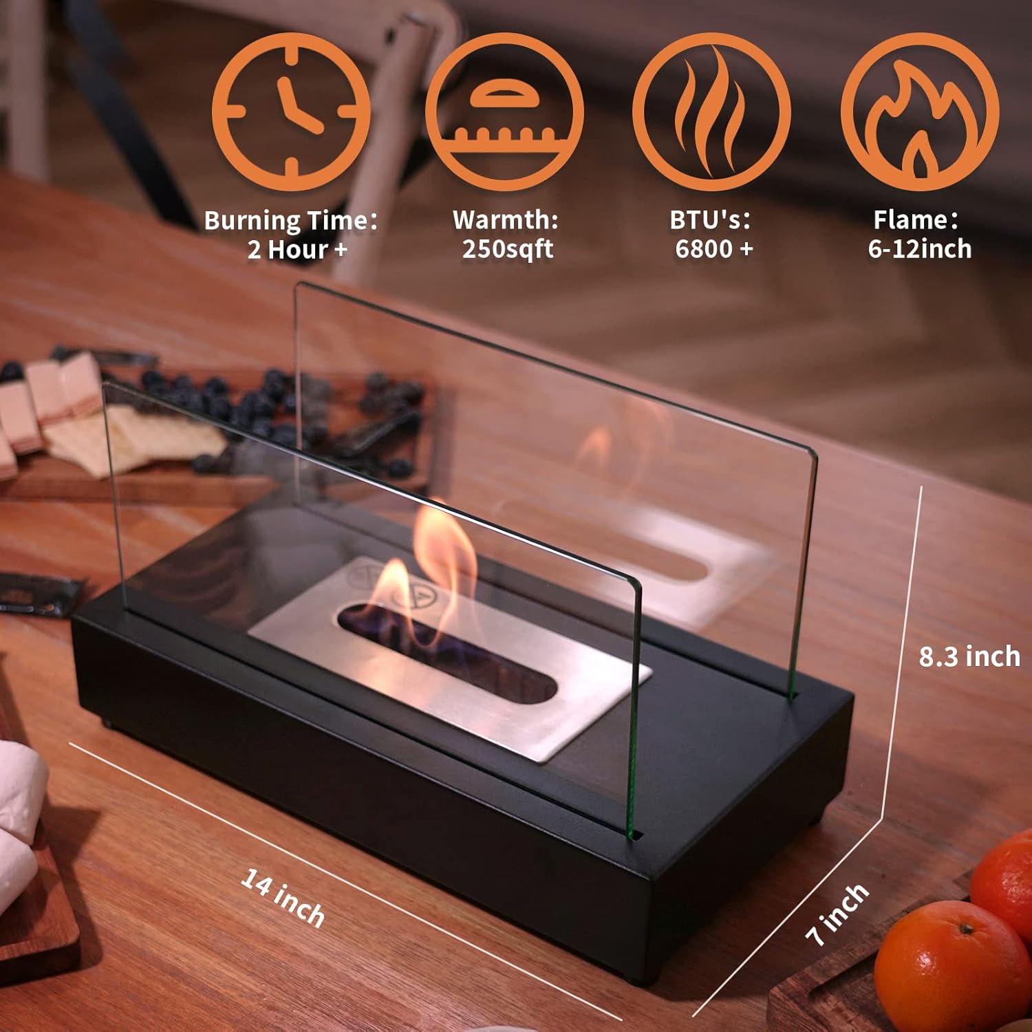 Table fire basket