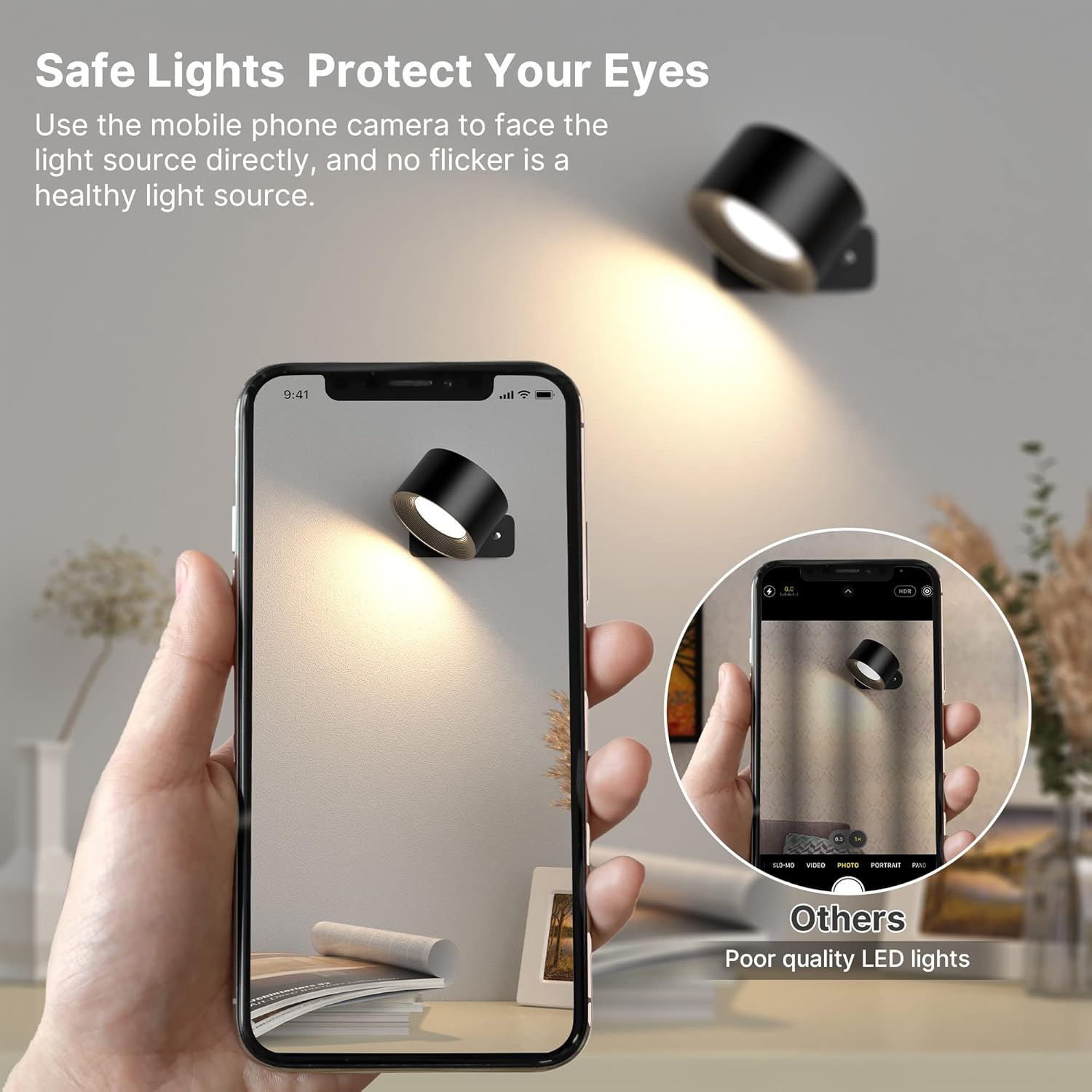 LED wandlamp voor binnen