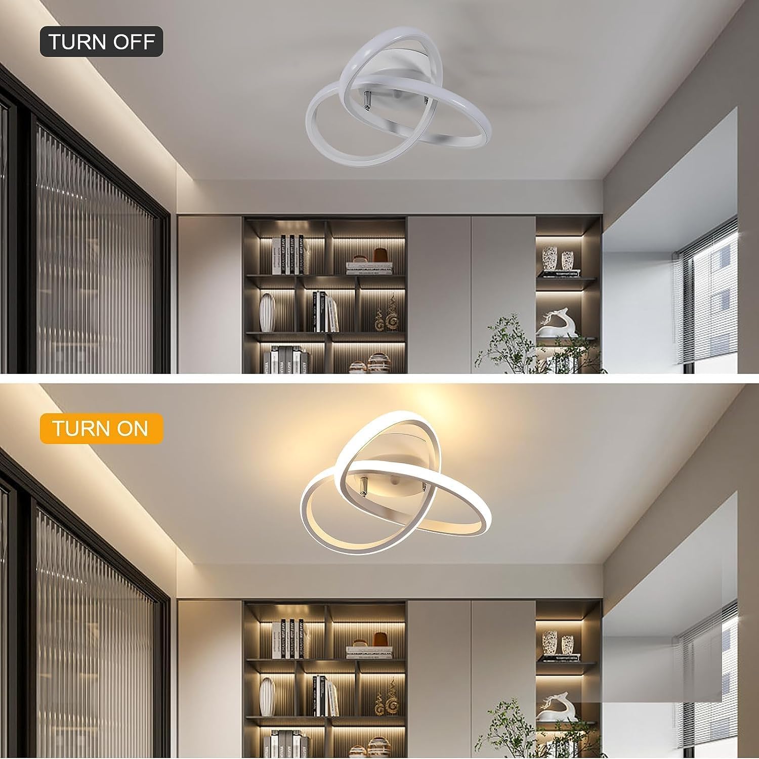 Moderne LED Plafondlamp