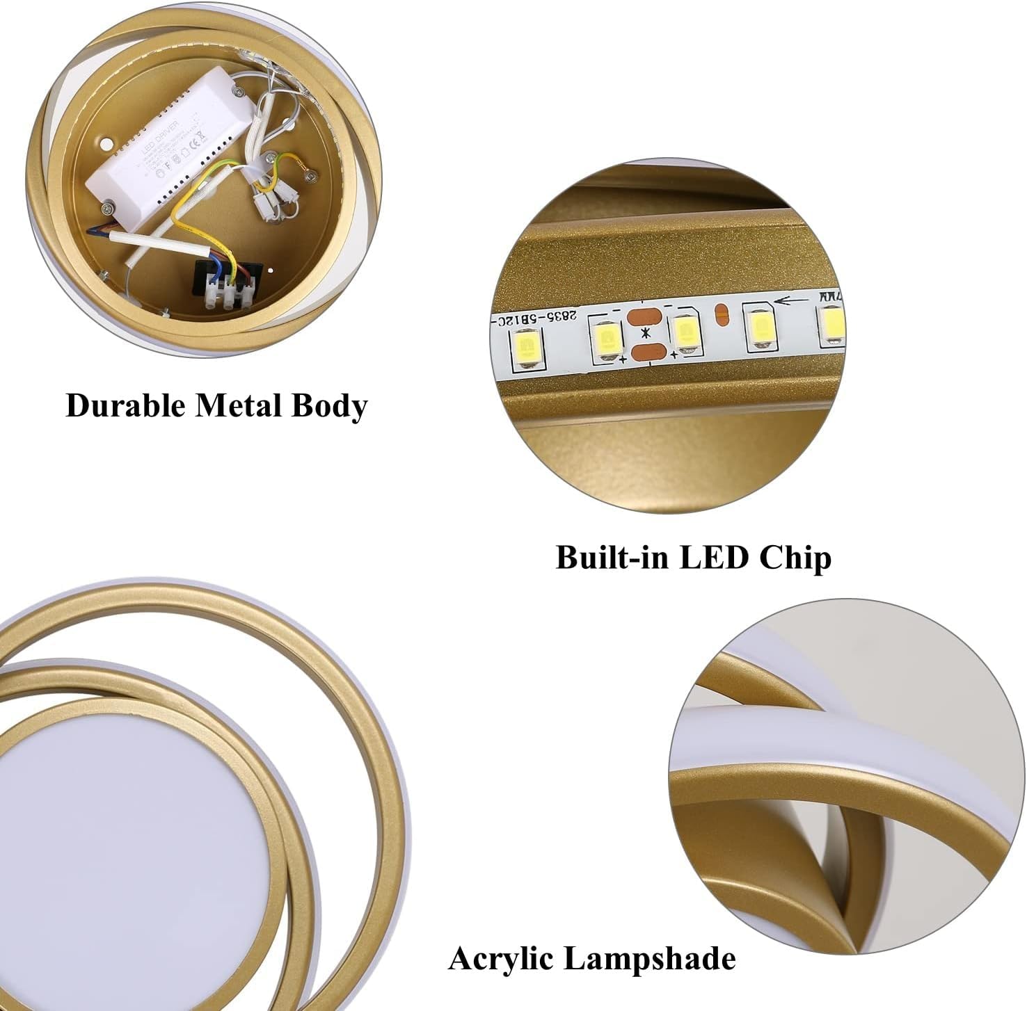Moderne LED Plafondlamp