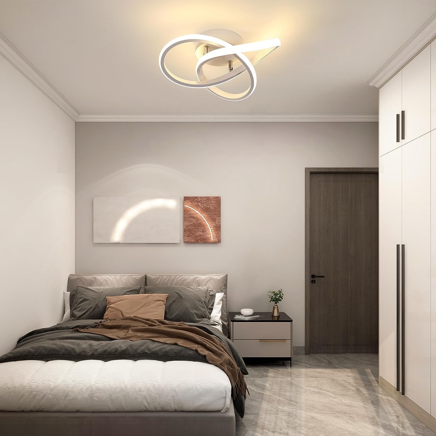 Moderne LED Plafondlamp