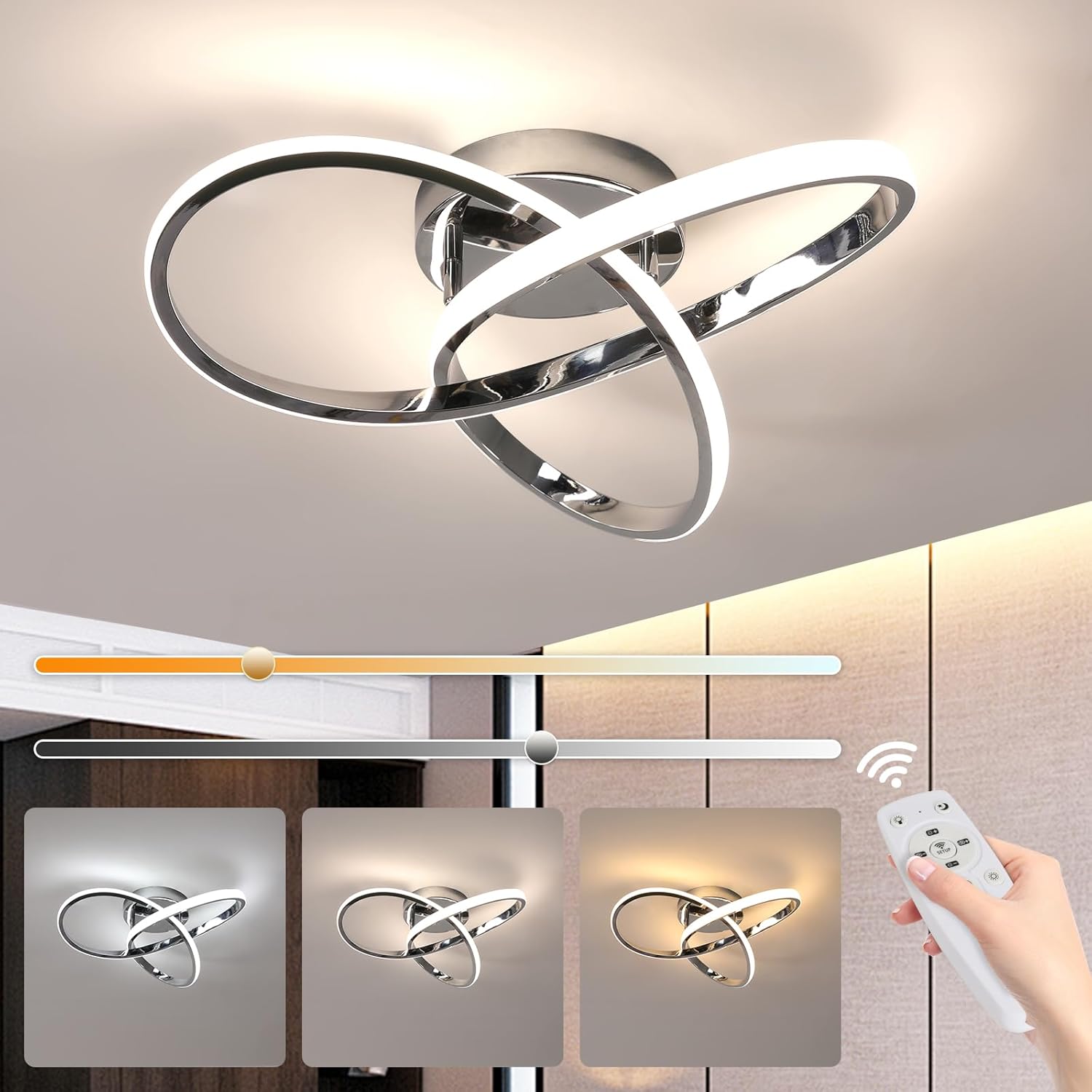 Moderne LED Plafondlamp