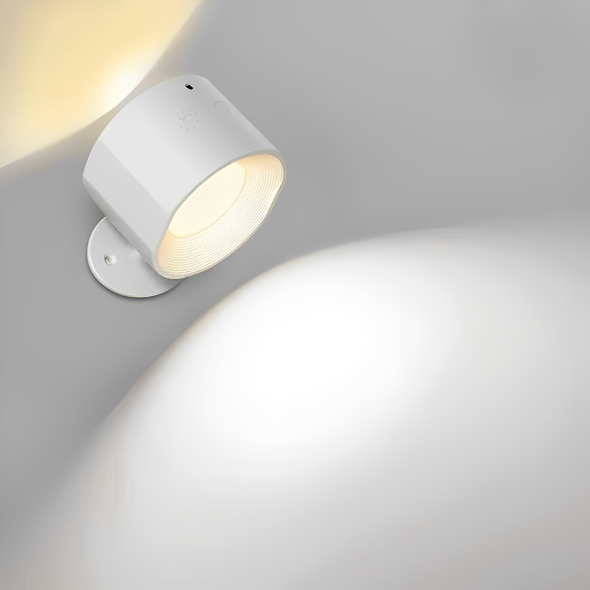 Draadloze LED wandlamp