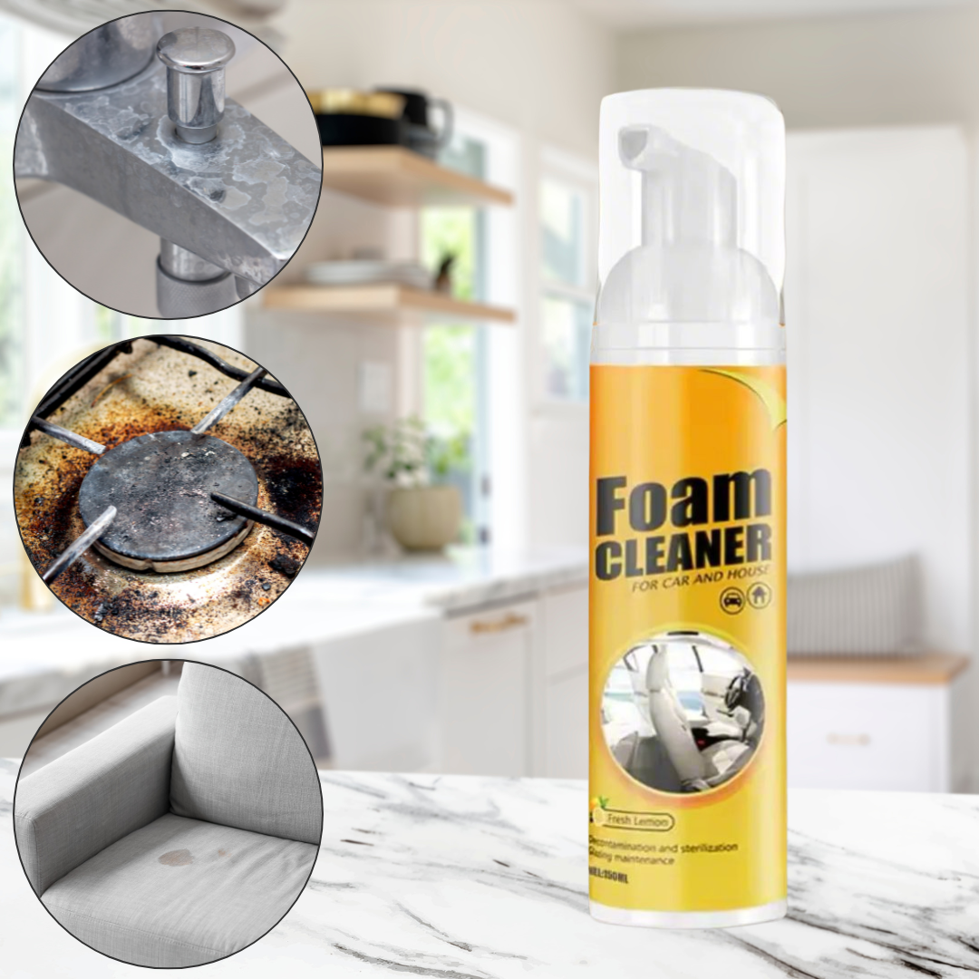 FreshFoam Schaumreiniger | Entfernt alle Arten von hartnäckigem Schmutz | 1+2 gratis