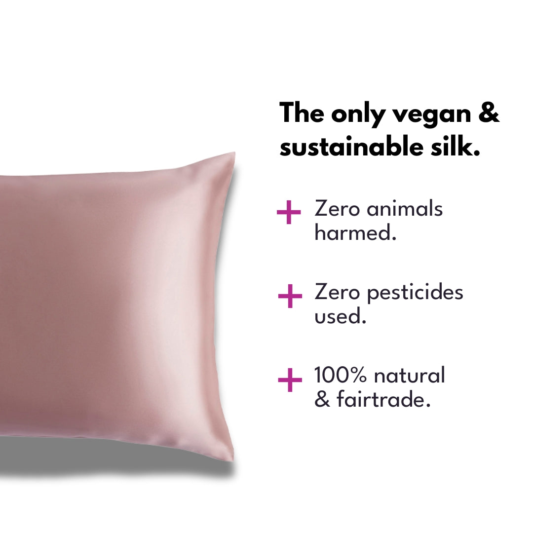 Luna Silk™ Anti-Aging Bamboo Silk Pillowcase