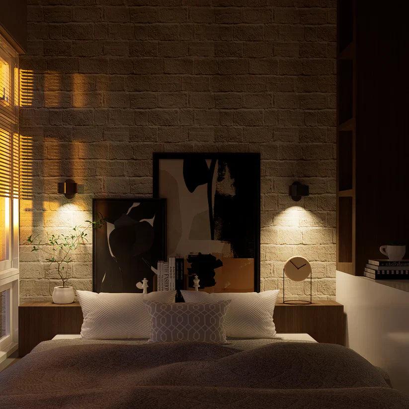 Draadloze LED wandlamp
