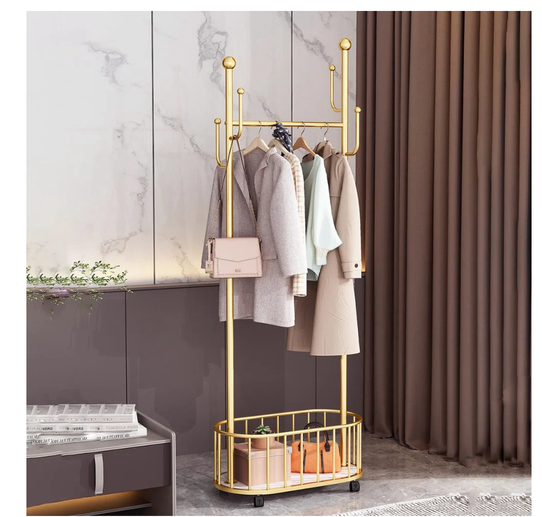 Stijlster Clothing rack with compartment