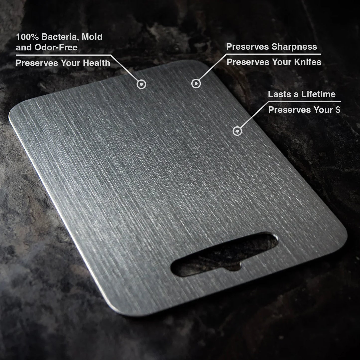 Stijlster titanium Cuttingboard