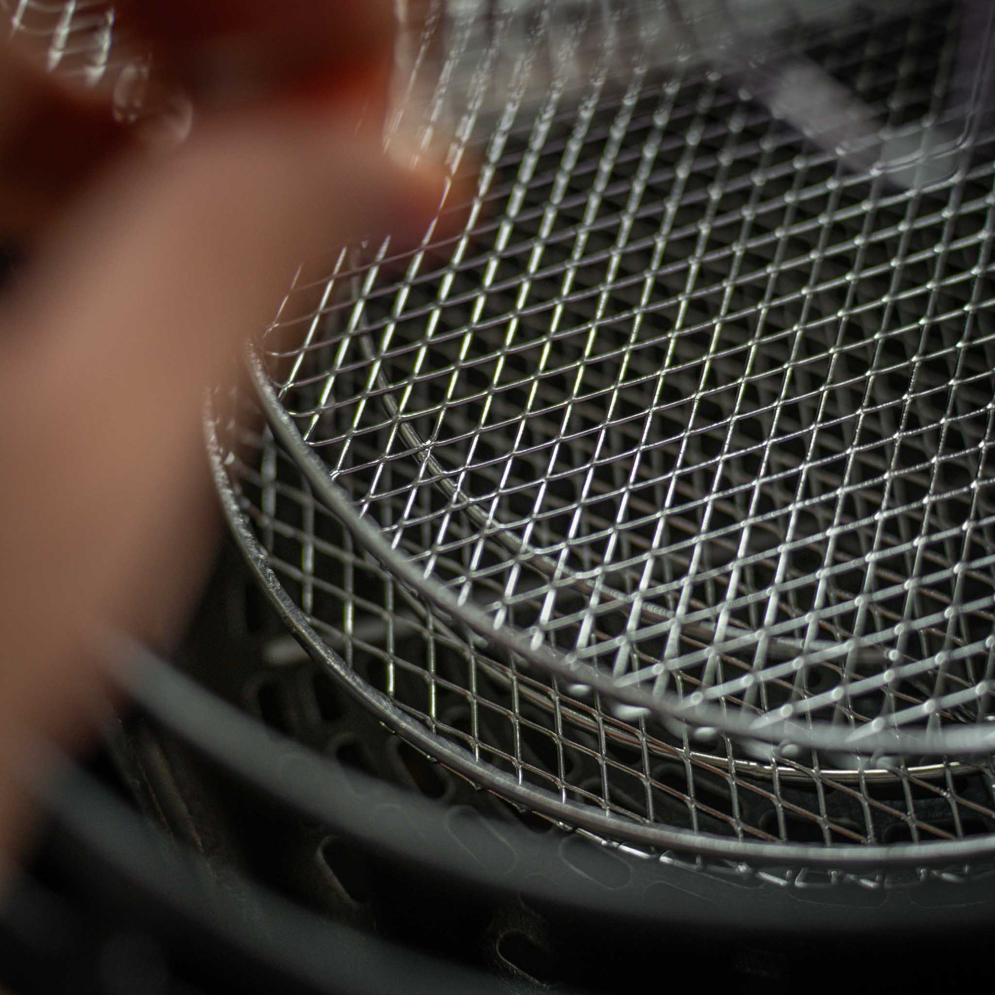 Grille de cuisson (3 pièces) + 2 pinces
