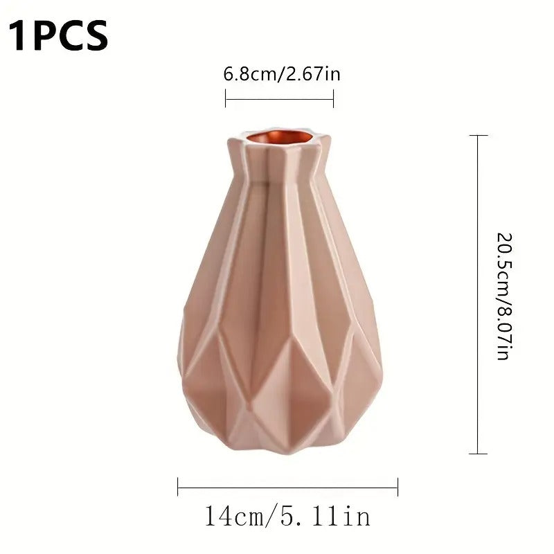 Stylish and Sustainable Plastic Flower Vase