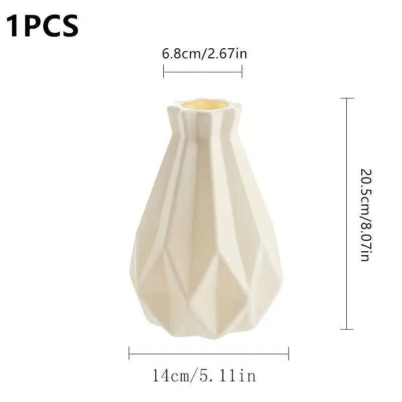 Stylish and Sustainable Plastic Flower Vase