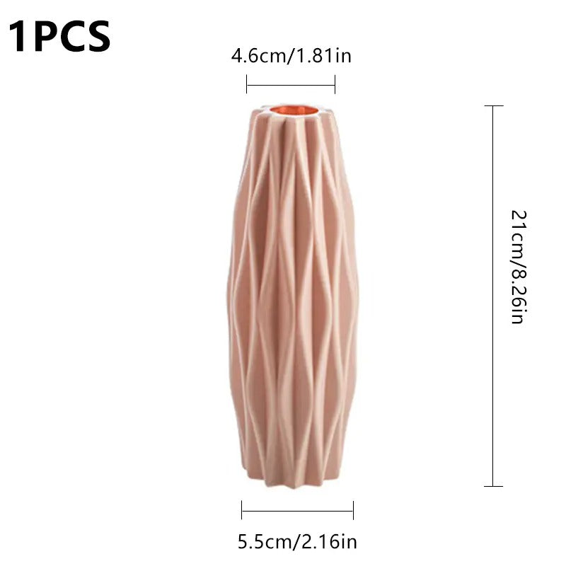 Stylish and Sustainable Plastic Flower Vase