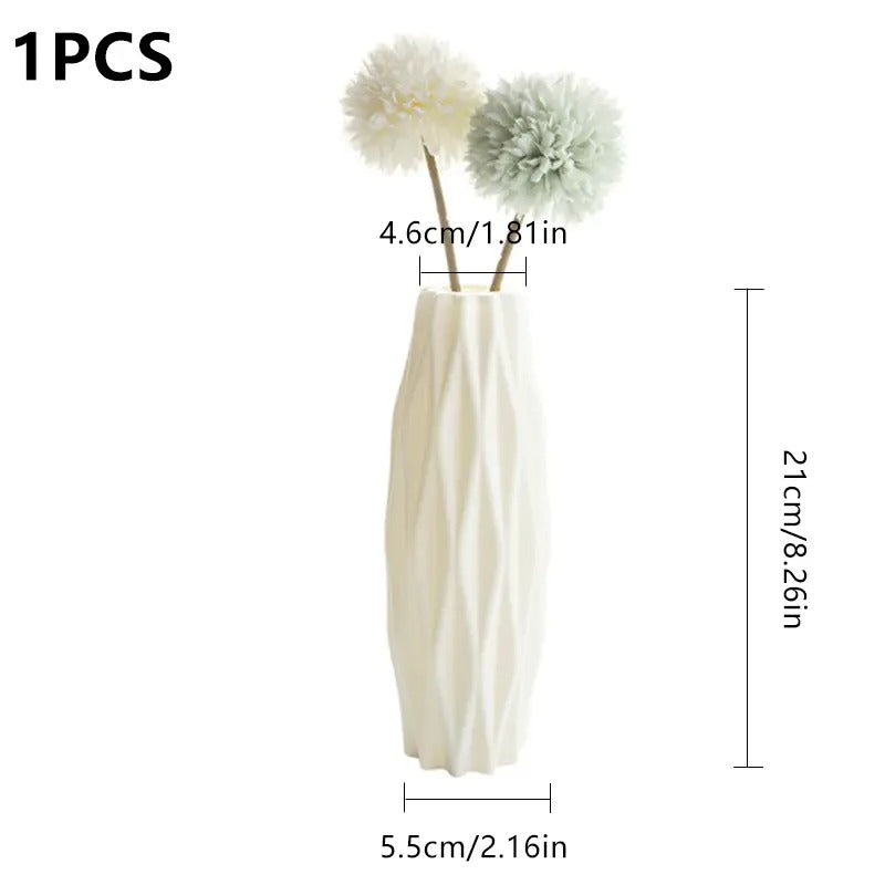 Stylish and Sustainable Plastic Flower Vase