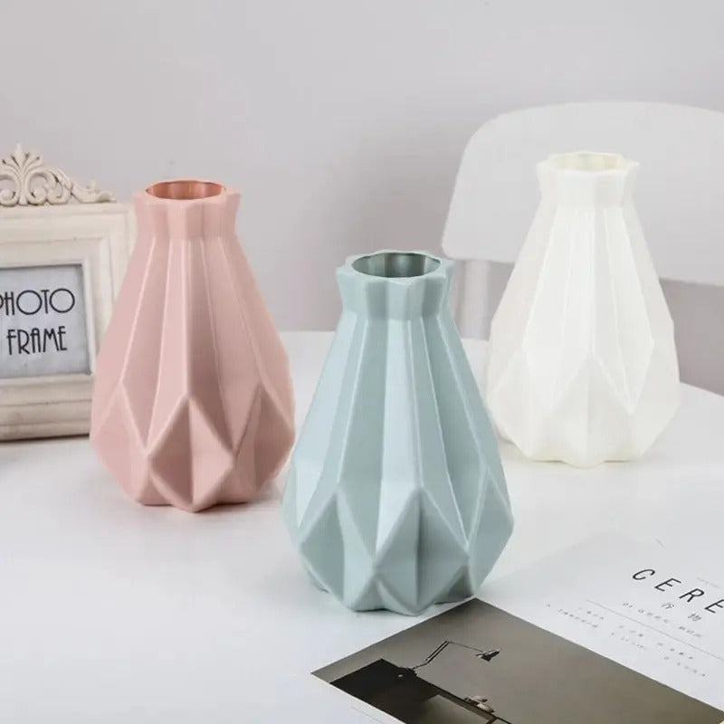 Stylish and Sustainable Plastic Flower Vase