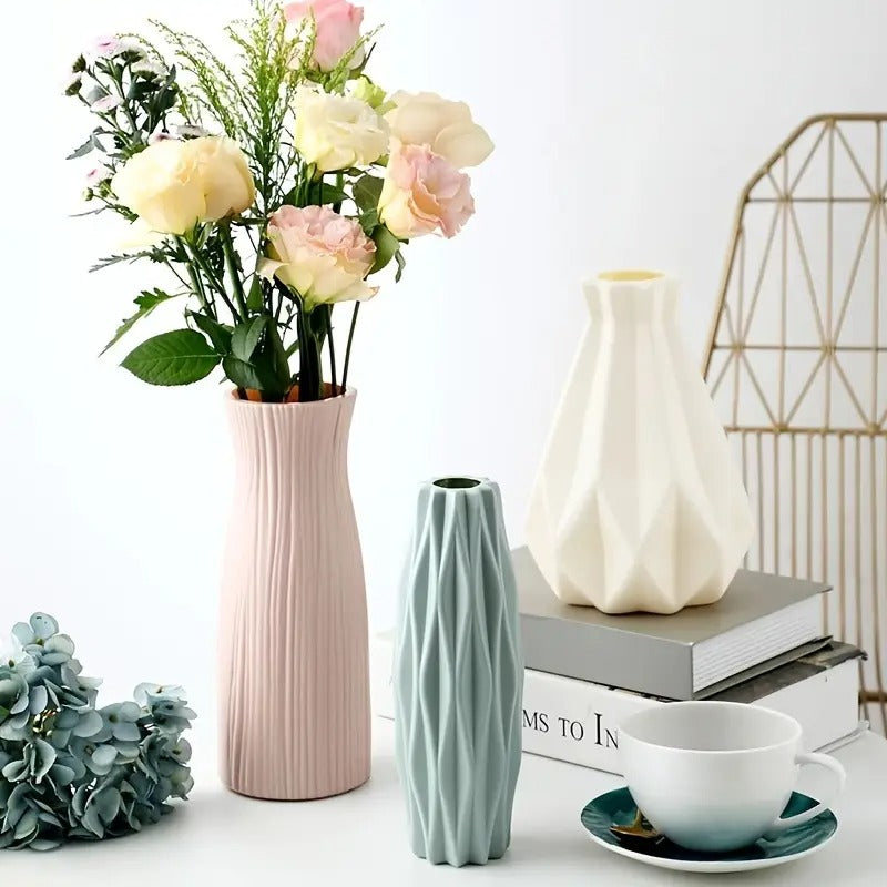 Stylish and Sustainable Plastic Flower Vase