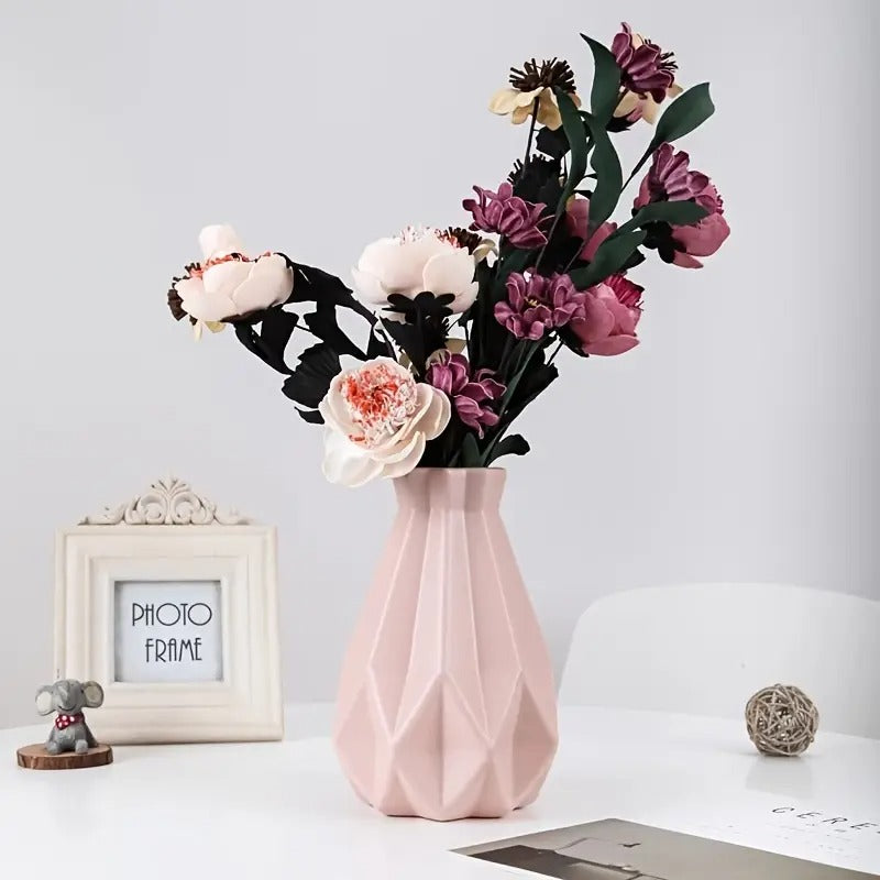 Stylish and Sustainable Plastic Flower Vase