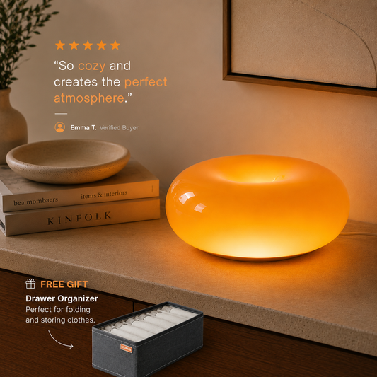 Dimmable Donut Lamp + FREE Organizer