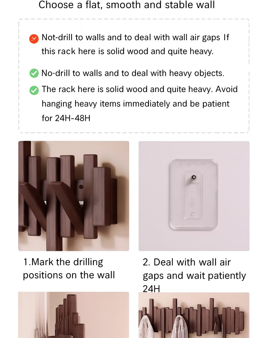 Method without drilling