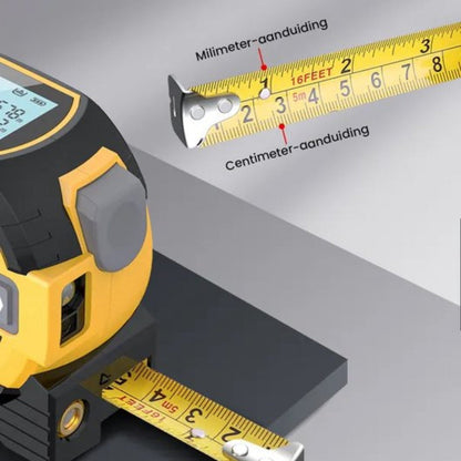 Stijlster Digitale Laser Rolmaat 3-in-1