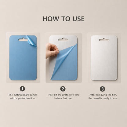 Stijlster 2.0 titanium Cuttingboard + FREE Oil Sprayer