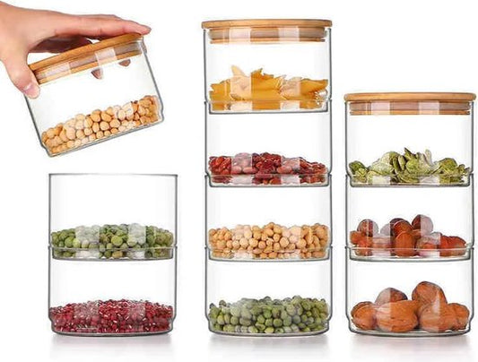 4-layer storage jar