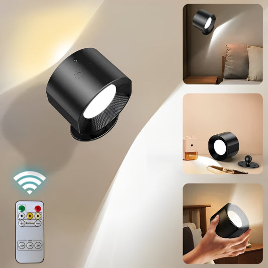 Wireless LED wall lamp