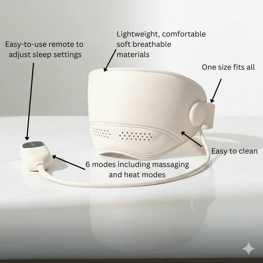 Head Massager for Deeper Sleep & Head Relief
