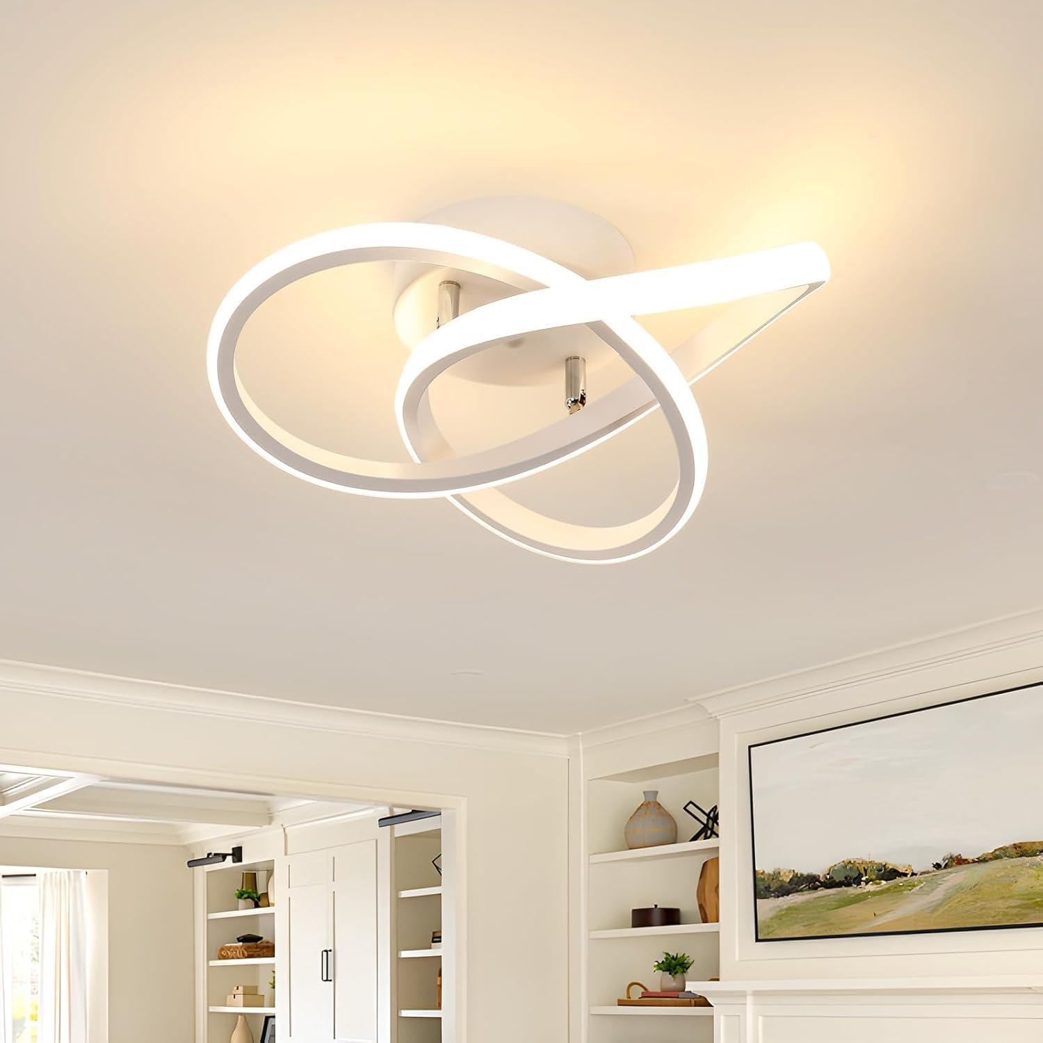 Plafonnier LED moderne