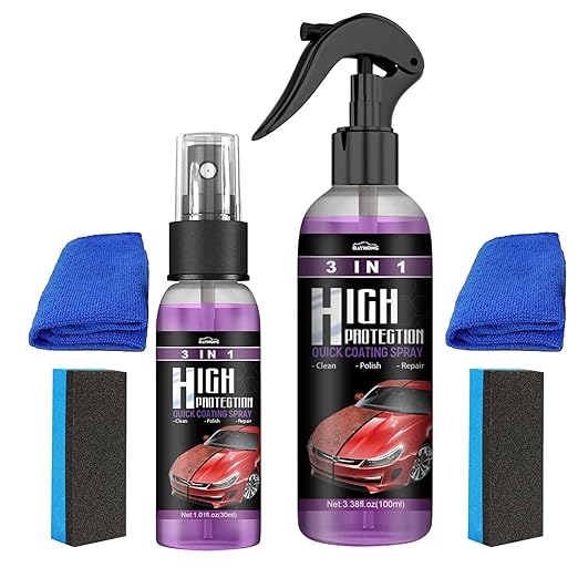 Stijlster - 3 in 1 hoge bescherming auto coating spray 100ml