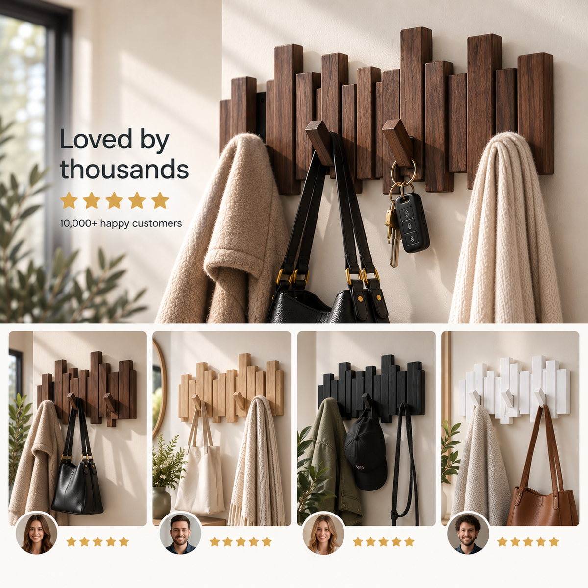 Modura coatrack + FREE Organizer