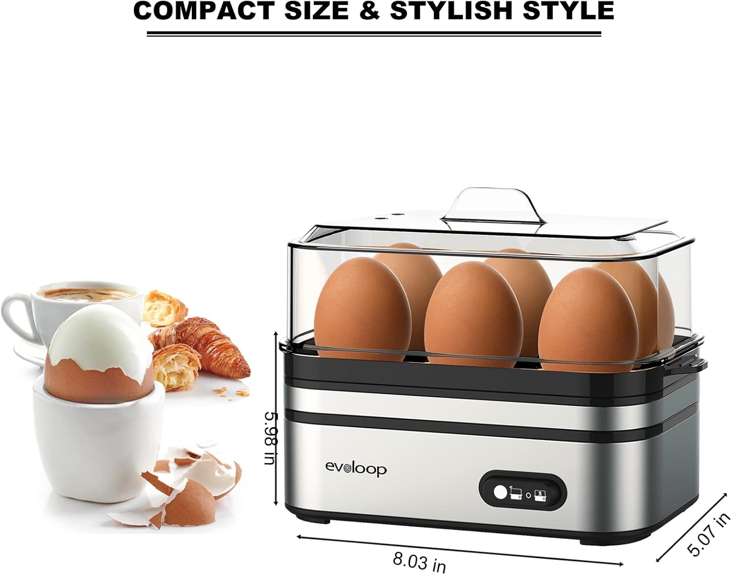 Fast egg cooker