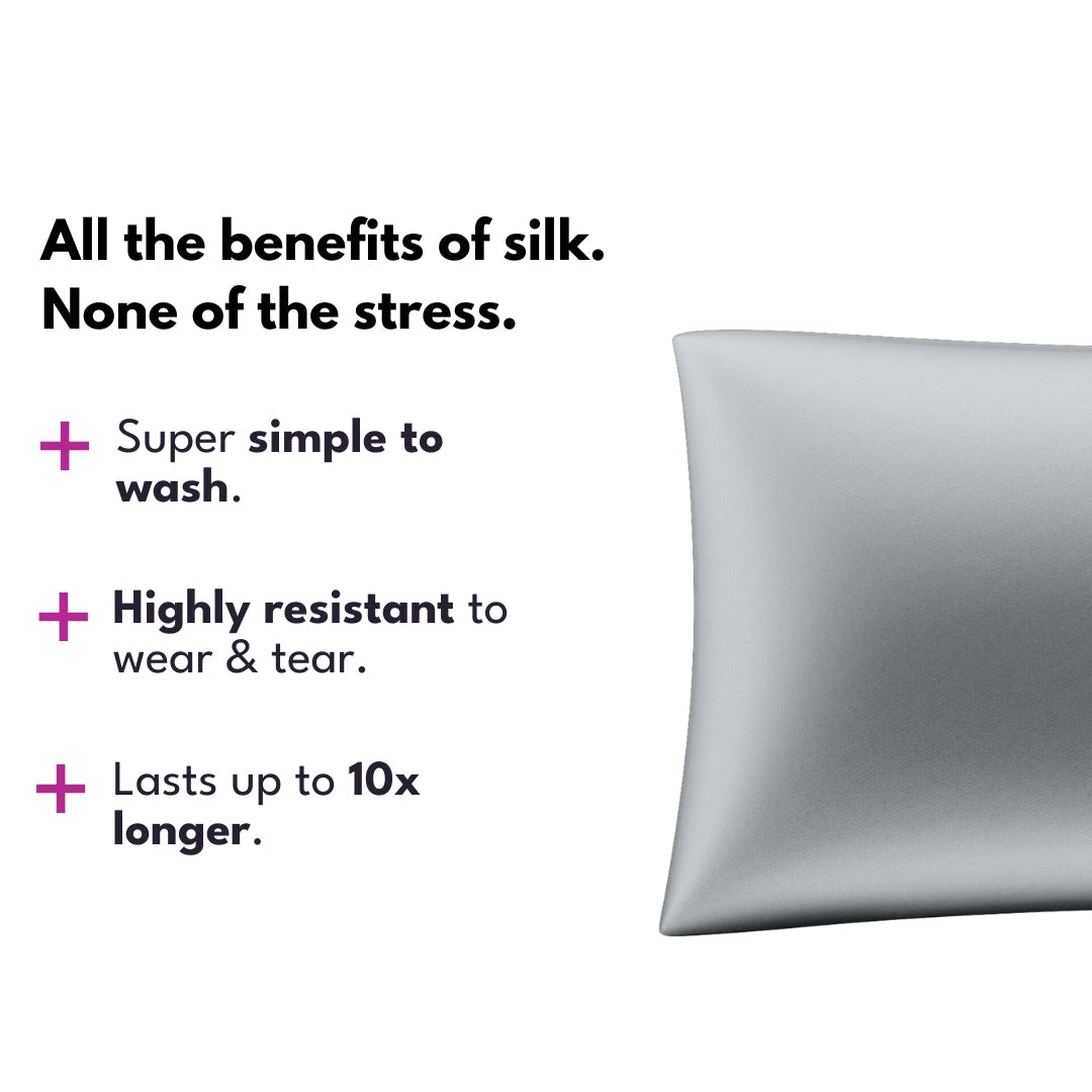 Luna Silk™ Anti-Aging Bamboo Silk Pillowcase
