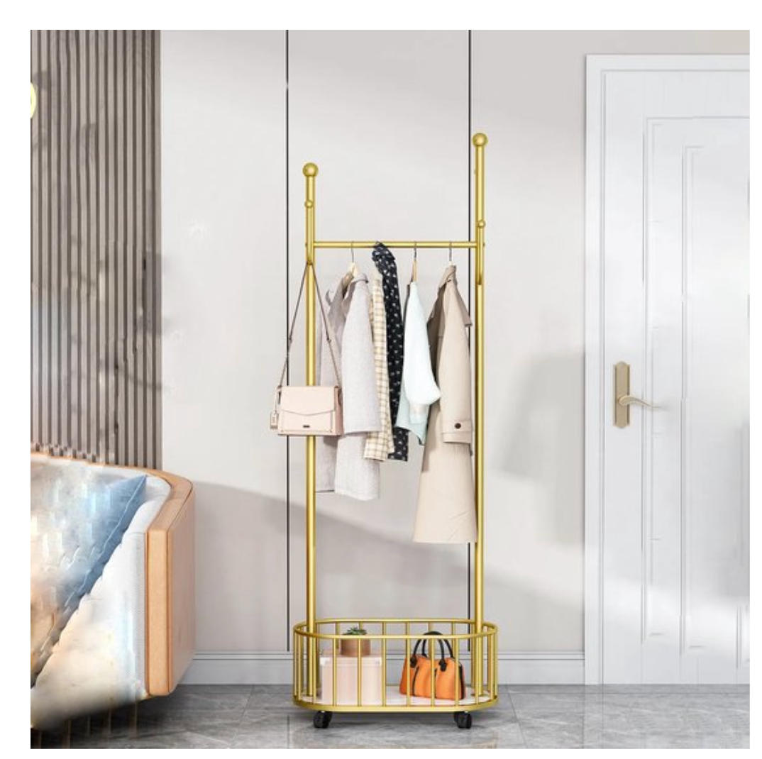 Stijlster Clothing rack with compartment