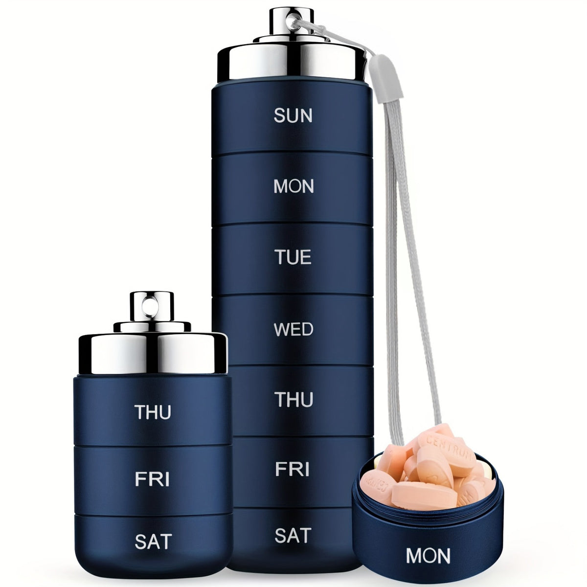 7-Day Travel Pill Organizer