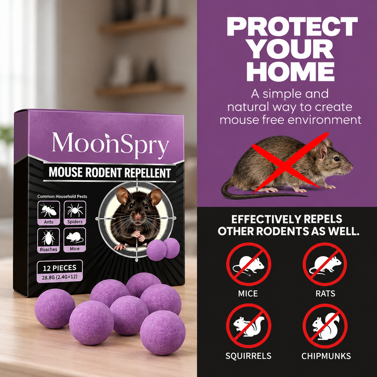 Mouse Repellent Pouches