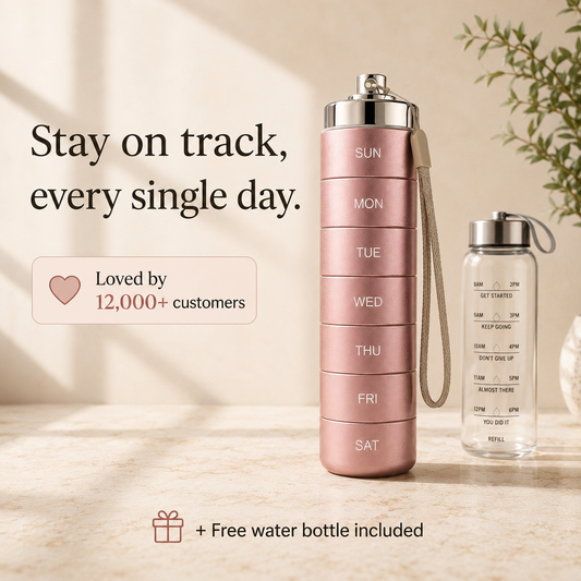 7-Day Travel Pill Organizer