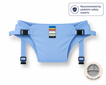 Baby Chair Safety Harness + FREE Non-Slip Suction Baby Plate