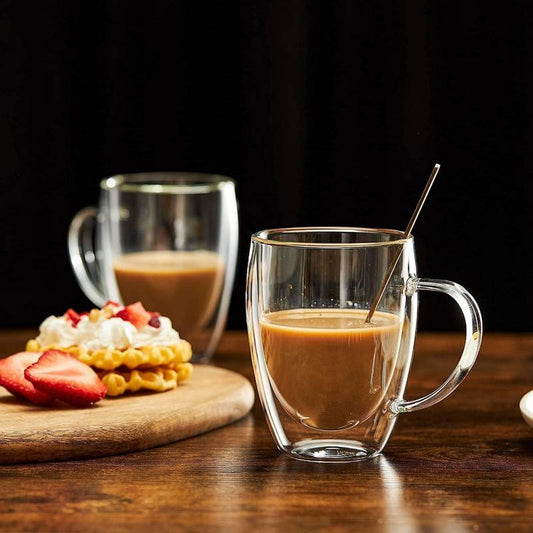 Set of 2 double-walled mugs