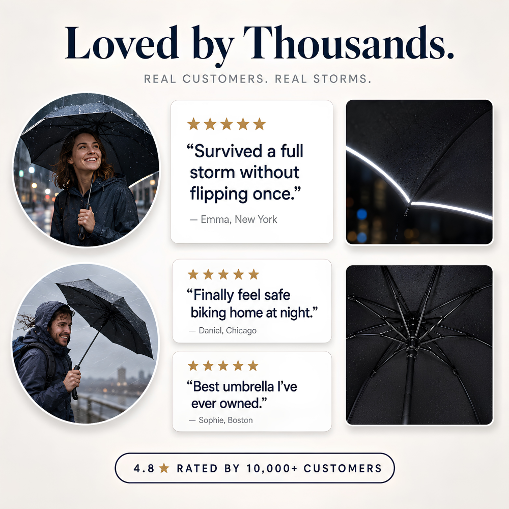 The Windproof Umbrella