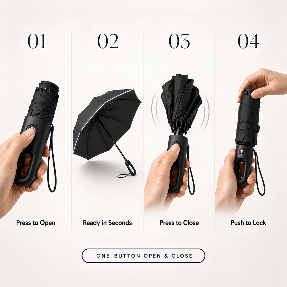 The Windproof Umbrella